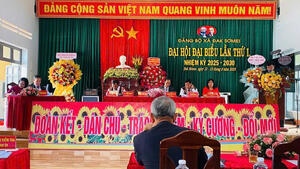 Đại hội Đại biểu Đảng bộ xã Đak Sơmei, lần thứ I, nhiệm kỳ 2025-2030